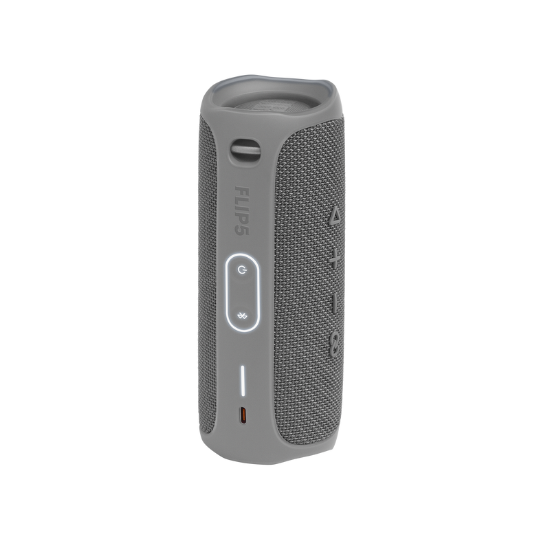 JBL Flip 5 - Grey - Portable Waterproof Speaker - Back image number null